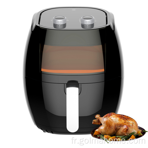 Accessoires de cuisine 5.5L Digital Electric Deep Friteuses Air Fryer